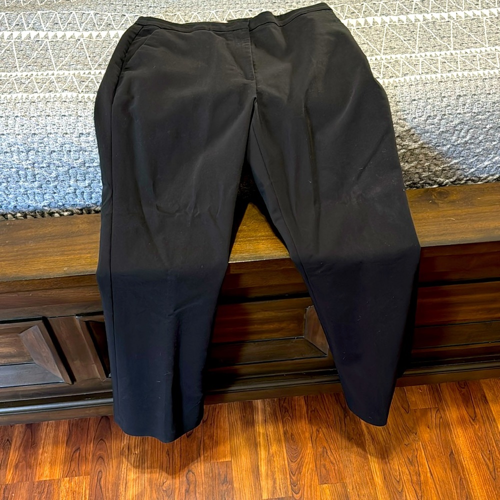H&M black womens dress pants size 10